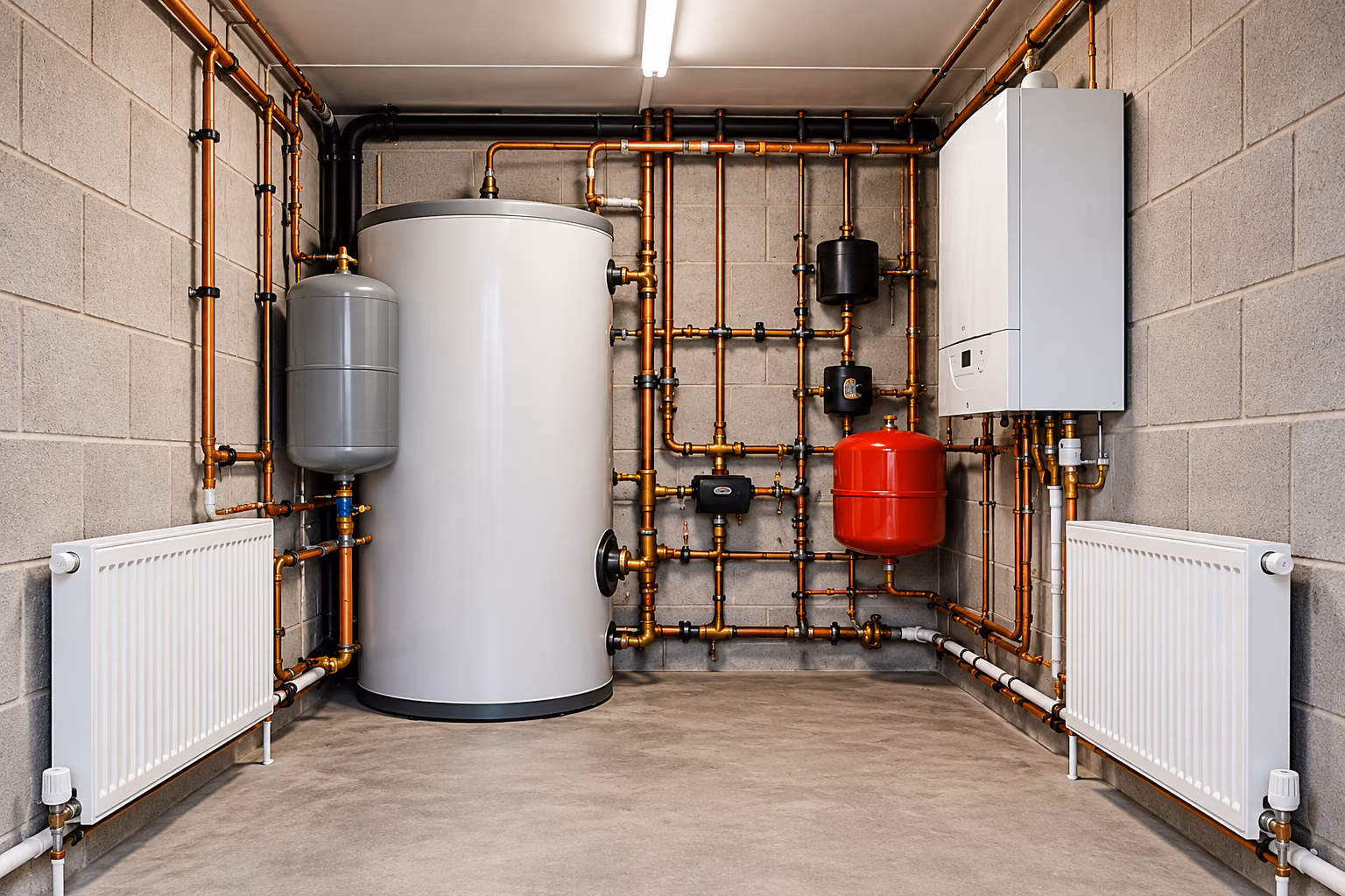 Heating equipment detail